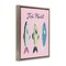 Stupell Industries Quirky Coastal Fish Market Floating Frame, design by Hey Bre! Creative Studio